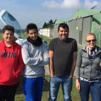 Pol, Luca, Dominique, Claire